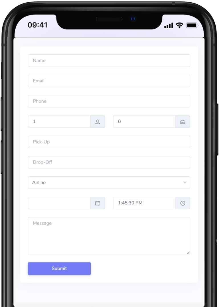 App screen